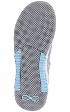 Dart Microchip/Sky Blue Sneaker Légère Antidérapante pour Femmes de Infinity Footwear par Cherokee