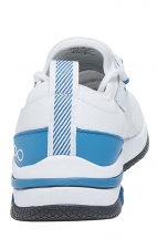 Dart White/Celestial Lightweight Slip Resistant Women's Sneaker from Infinity Footwear by Cherokee