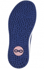 Everon Knit Navy/Peony Sneaker Légère en Tricot pour Femmes Antidérapante de Infinity Footwear par Cherokee
