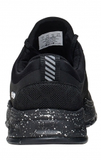 Fly Black/Speckled Reflective Slip-Resistant Athletic Women's Sneaker from Infinity Footwear by Cherokee