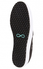 Rush TX Black/White Durable Water and Slip Resistant Women's Slip On Sneaker from Infinity Footwear by Cherokee