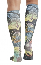 Comfort Support Amazing Ariel High Compression Knee High Socks by Cherokee