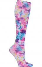 Comfort Support Tie Dye Trip Chaussettes Haut Compression a Hauteur des Genoux de Cherokee