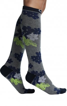 Kickstart Tropic Shadow Knee High Medium Compression Socks from Infinity by Cherokee