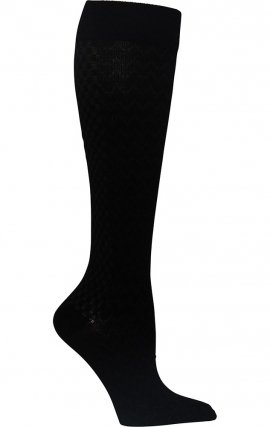 True Support Onyx (4 Pairs) Medium Compression Knee High Socks by Cherokee