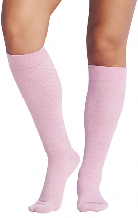 True Support Rouge (4 Pairs) Medium Compression Knee High Socks by Cherokee
