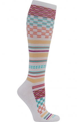 LX Support Mellow Unisex Medium Compression Knee High Socks with Arch Support by Cherokee
