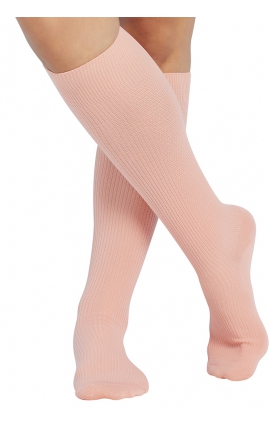 Coral Wave Gradient Compression Socks with 3D Lycra (4 Pairs) by Cherokee