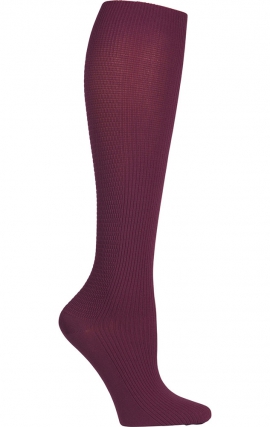 Wine Gradient Compression Socks with 3D Lycra (4 Pairs) by Cherokee