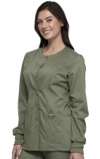WW310 Workwear Revolution Snap Front Jacket by Cherokee