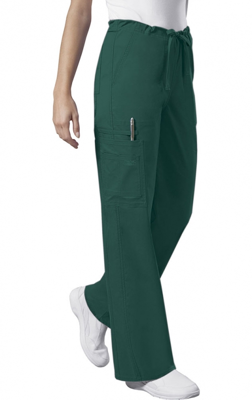 Cherokee Workwear Core Stretch Women's 4 Pocket Drawstring Cargo Pant -  Scrubs Direct