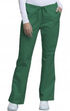 4044 Workwear Core Stretch Flare Leg Drawstring Pant by Cherokee