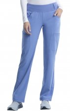 CK002 iFlex Mid Rise 6 Pocket Straight Leg Cargo Pant by Cherokee