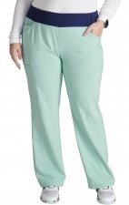 CK002 iFlex Mid Rise 6 Pocket Straight Leg Cargo Pant by Cherokee