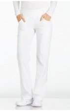CK002 iFlex Mid Rise 6 Pocket Straight Leg Cargo Pant by Cherokee