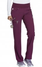 CK002 iFlex Mid Rise 6 Pocket Straight Leg Cargo Pant by Cherokee