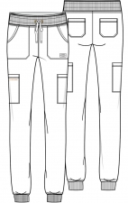 DK065 Dickies EDS Essentials Pantalon Jogger Cargo avec 6 Poches