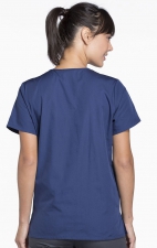 4770 Workwear Originals Short Sleeve Snap Front Top by Cherokee