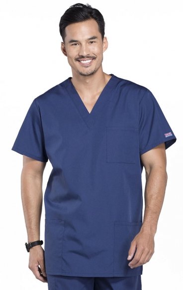 4876 Workwear Originals Haut à Col en V Unisexe avec 3 Poches par Cherokee 4876 Workwear Originals Haut à Col en V Unisexe avec 3 Poches par Cherokee
