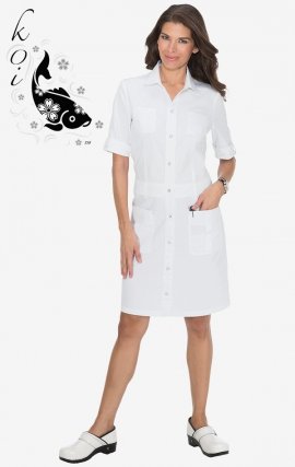 905 Koi Alexandra White Robe