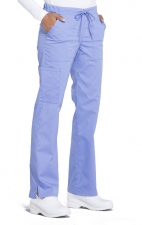 WW160 Workwear Professionals Pantalons à Taille Élastique et Jambe Droite avec 5 Poches par Cherokee