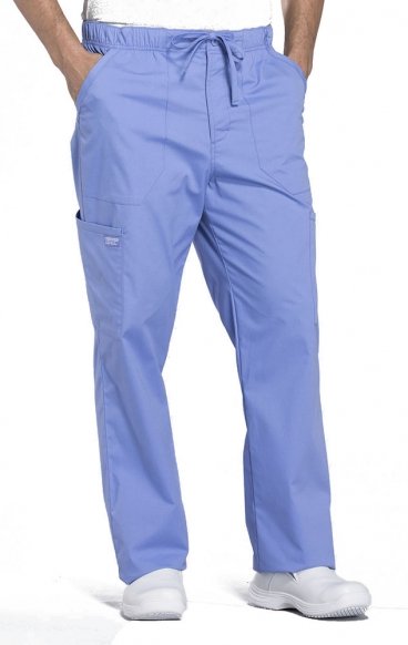 WW190S Courte Workwear Professionals Pantalon à Jambe Effilée avec 5 Poches pour Hommes par Cherokee WW190S Courte Workwear Professionals Pantalon à Jambe Effilée avec 5 Poches pour Hommes par Cherokee
