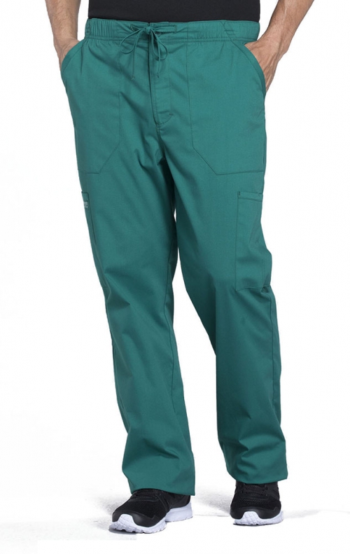 Cherokee Workwear Professionals WW190 Scrubs Pants Men's Tapered