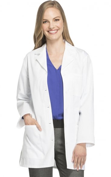 1462 Cherokee Whites Blouse de Laboratoire 32 po avec 3 Poches par Cherokee 1462 Cherokee Whites Blouse de Laboratoire 32 po avec 3 Poches par Cherokee