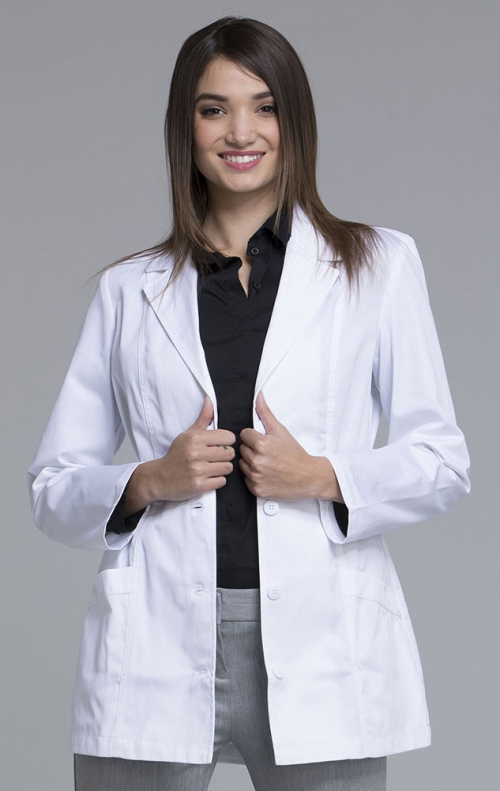 Fitted lab clearance coat