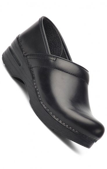 *VENTE FINALE NARROW PRO par Dansko (aux femmes) - Black Cabrio Leather