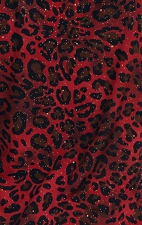 385PR koi Raquel Haut Imprimer - Holiday Cheetah Foil