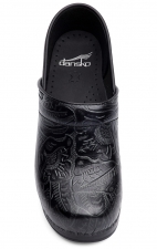 The Professional by Dansko (Women's) - Black Tooled Leather