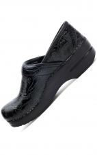 The Professional by Dansko (Women's) - Black Tooled Leather