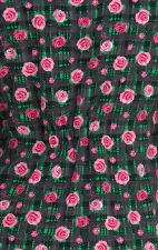 B126PR Betsey Johnson by koi Canola Print Scrub Top - Cozy Roses