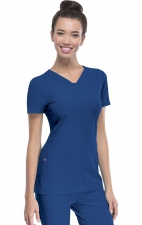20710 Break on Through V-Neck 3 Pocket Top from HeartSoul