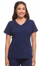 2500 HH Works by Healing Hands Monica V-Neck Scrub Top