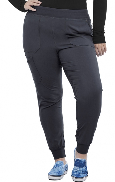 *FINAL SALE M CK011 iFlex Elastic Waist Jogger with 7 Pockets by Cherokee