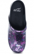 Professional Dotty Abstract Patent Leather Clog by Dansko - Women's