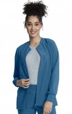 CKA384 Allura Round Neck Zip FroCKA384 Allura Veste d'Échauffement à Col Rond Zippée par Cherokeent Jacket by Cherokee