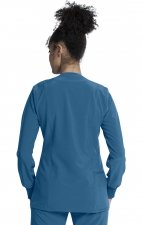 CKA384 Allura Round Neck Zip FroCKA384 Allura Veste d'Échauffement à Col Rond Zippée par Cherokeent Jacket by Cherokee