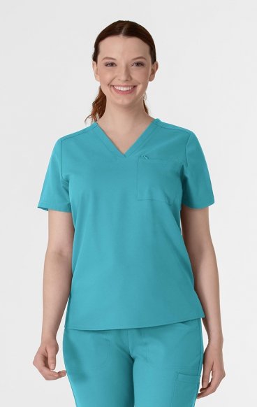 6222 Thrive Women's V-Neck Tuck-In Top by WINK 6222 Thrive Women's V-Neck Tuck-In Top by WINK
