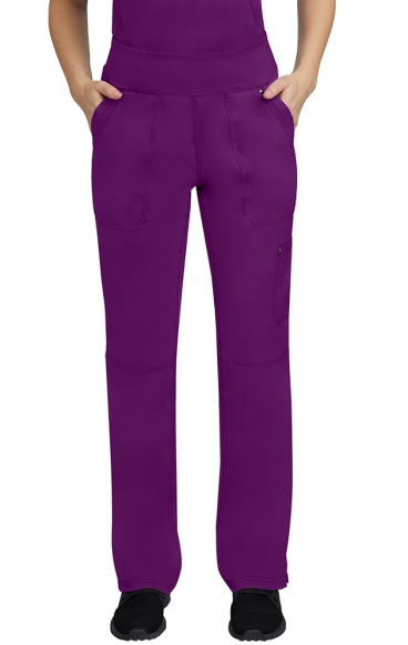 9133T TALL Healing Hands Purple Label Tori Yoga Scrub Pants - Cheap-Scrubs .com