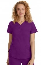 2167 Healing Hands Purple Label Jane Y-Neck Top