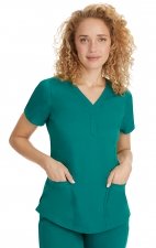 2167 Healing Hands Purple Label Jane Y-Neck Top
