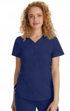 2167 Healing Hands Purple Label Jane Y-Neck Top