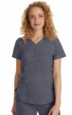 2167 Healing Hands Purple Label Jane Y-Neck Top