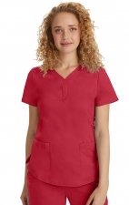 2167 Healing Hands Purple Label Jane Y-Neck Top