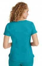 2167 Healing Hands Purple Label Jane Y-Neck Top