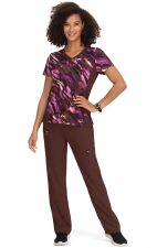 385PR koi Raquel Print Top - Watercolor Strokes