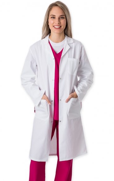 4500 Classix Manteau de Laboratoire Unisexe avec Fermeture Bouton-Pression de 42 po par Greentown 4500 Classix Manteau de Laboratoire Unisexe avec Fermeture Bouton-Pression de 42 po par Greentown